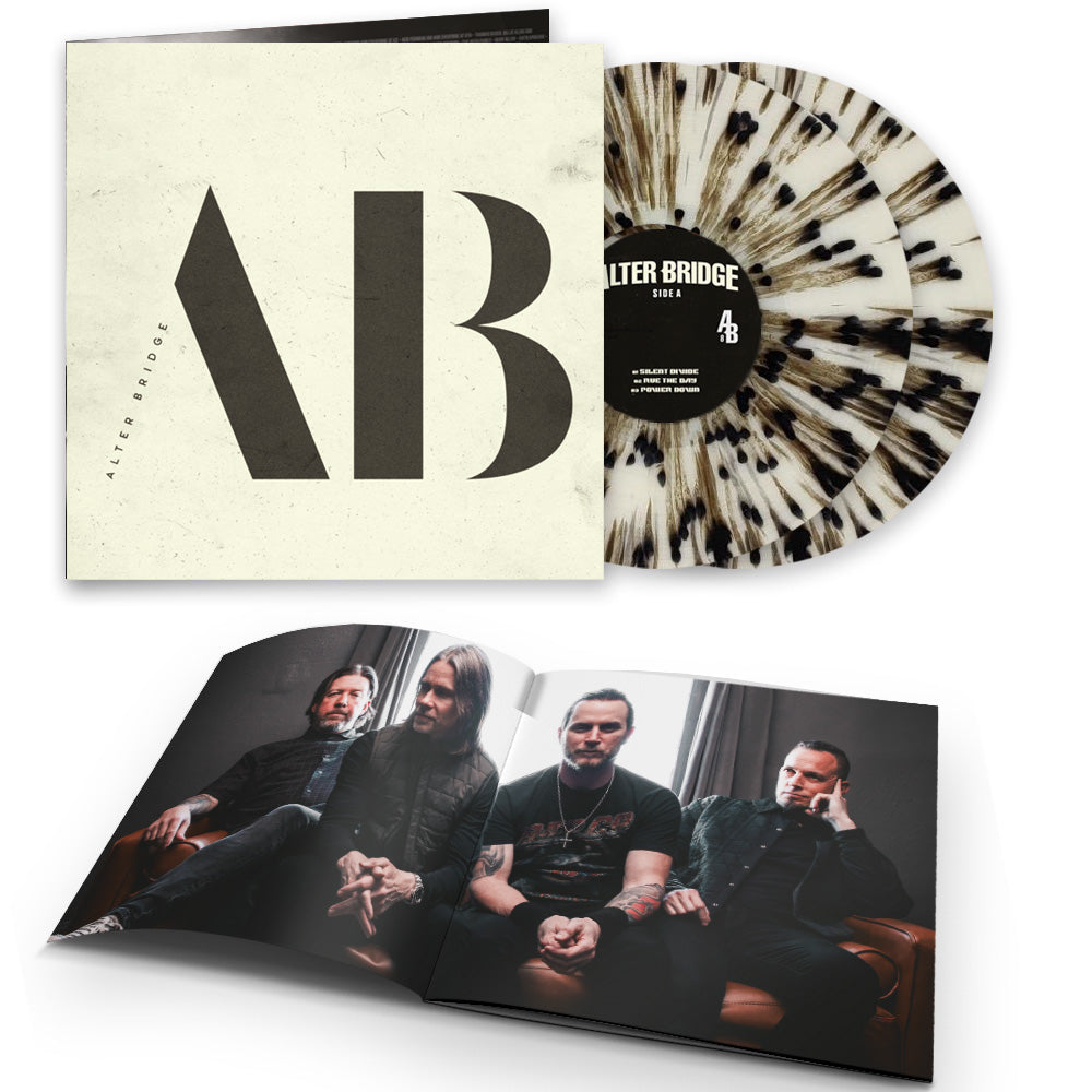 AB8 - LP - Splattered Creme Black (Signed Preorder)